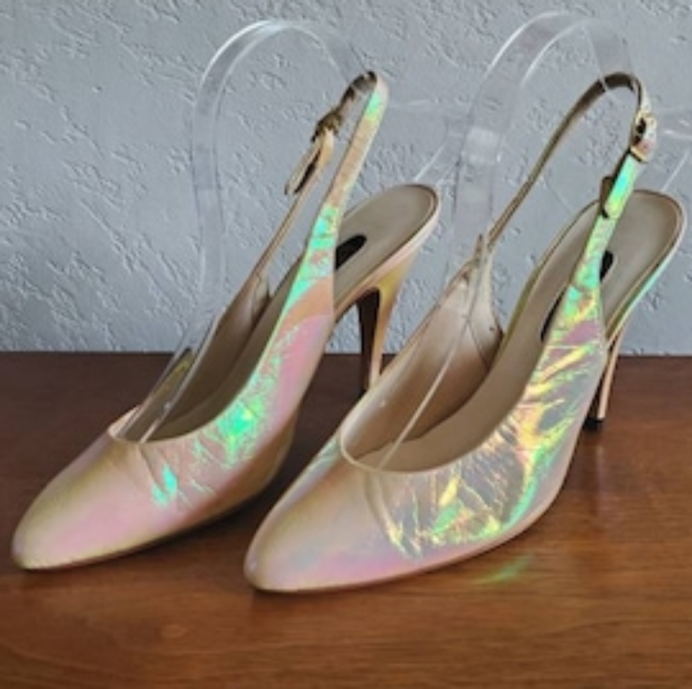 ISO Roberto Perrini Vintage Iridescent Heels